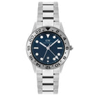 Ρολόι Daniel Wellington Iconic GMT DW00100922 με Ασημί Μπρασελέ