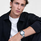 Ρολόι Daniel Wellington Iconic Paradigma DW00100818 με Ασημί Μπρασελέ