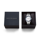 Ρολόι Daniel Wellington Iconic Paradigma DW00100818 με Ασημί Μπρασελέ