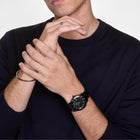 Ρολόι Daniel Wellington Iconic Paradigma DW00100821 με Μαύρο Μπρασελέ