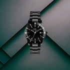 Ρολόι Daniel Wellington Iconic Paradigma DW00100821 με Μαύρο Μπρασελέ
