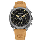 Ρολόι Dual Time Timberland Williston Small TDWGF0042002 Με Ταμπά Δερμάτινο Λουράκι Και Μαύρο Καντράν