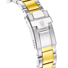 Καταδυτικό Ρολόι Festina Automatic F20532/1 Με Ασημί-Χρυσό Μπρασελέ & Μπλε Καντράν