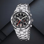 Ρολόι Chrono Bike Festina F20670/6 Με Ασημί Μπρασελέ & Μαύρο Καντράν