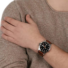 Ρολόι Festina Classics F20358/2 Με Καφέ Δερμάτινο Λουράκι & Μαύρο Καντράν