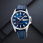Ρολόι Festina Classics F20358/3 Με Μπλε Δερμάτινο Λουράκι & Μπλε Καντράν