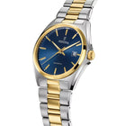 Ρολόι Festina Classics F20554/4 Με Ασημί-Χρυσό Μπρασελέ & Μπλε Καντράν