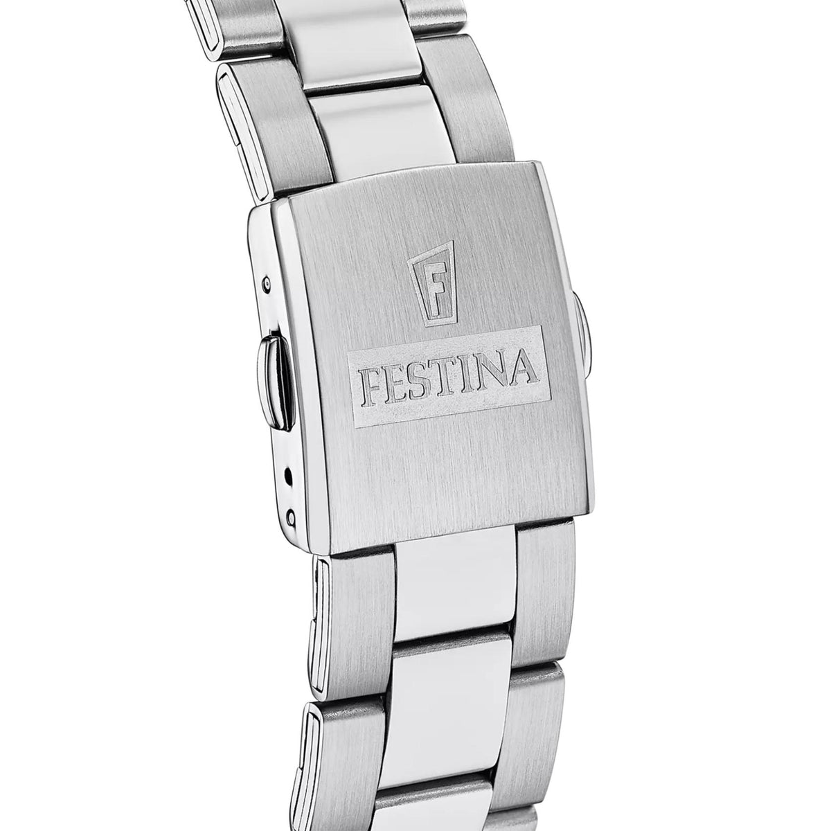Ασημί ατσάλινο μπρασελέ ρολογιού Festina F16820/R