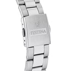 Ρολόι Festina F16820/R Με Ασημί Μπρασελέ & Πράσινο  Καντράν