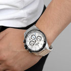 Ρολόι Festina F20560/1 Με Ασημί Μπρασελέ & Ασημί Καντράν