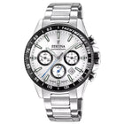Ρολόι Festina F20560/1 Με Ασημί Μπρασελέ & Ασημί Καντράν