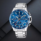 Ρολόι Festina F20560/3 Με Ασημί Μπρασελέ & Μπλε Καντράν