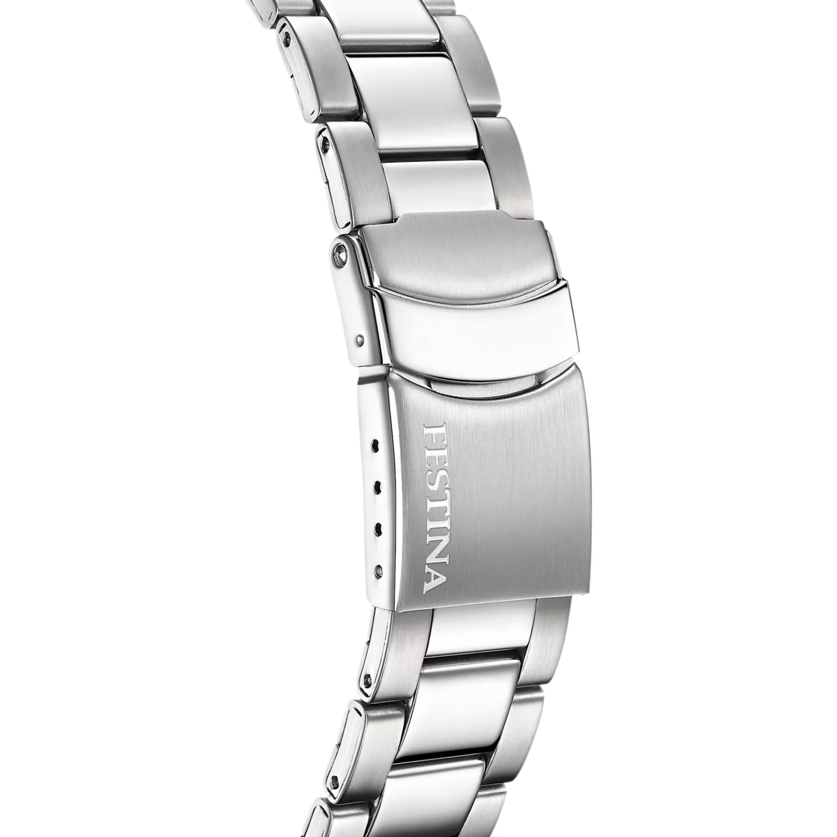 Ασημί ατσάλινο μπρασελέ ρολογιού Festina F20623/2
