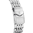 Καταδυτικό Ρολόι Festina F20661/2 Με Ασημί Μπρασελέ & Πράσινο Καντράν