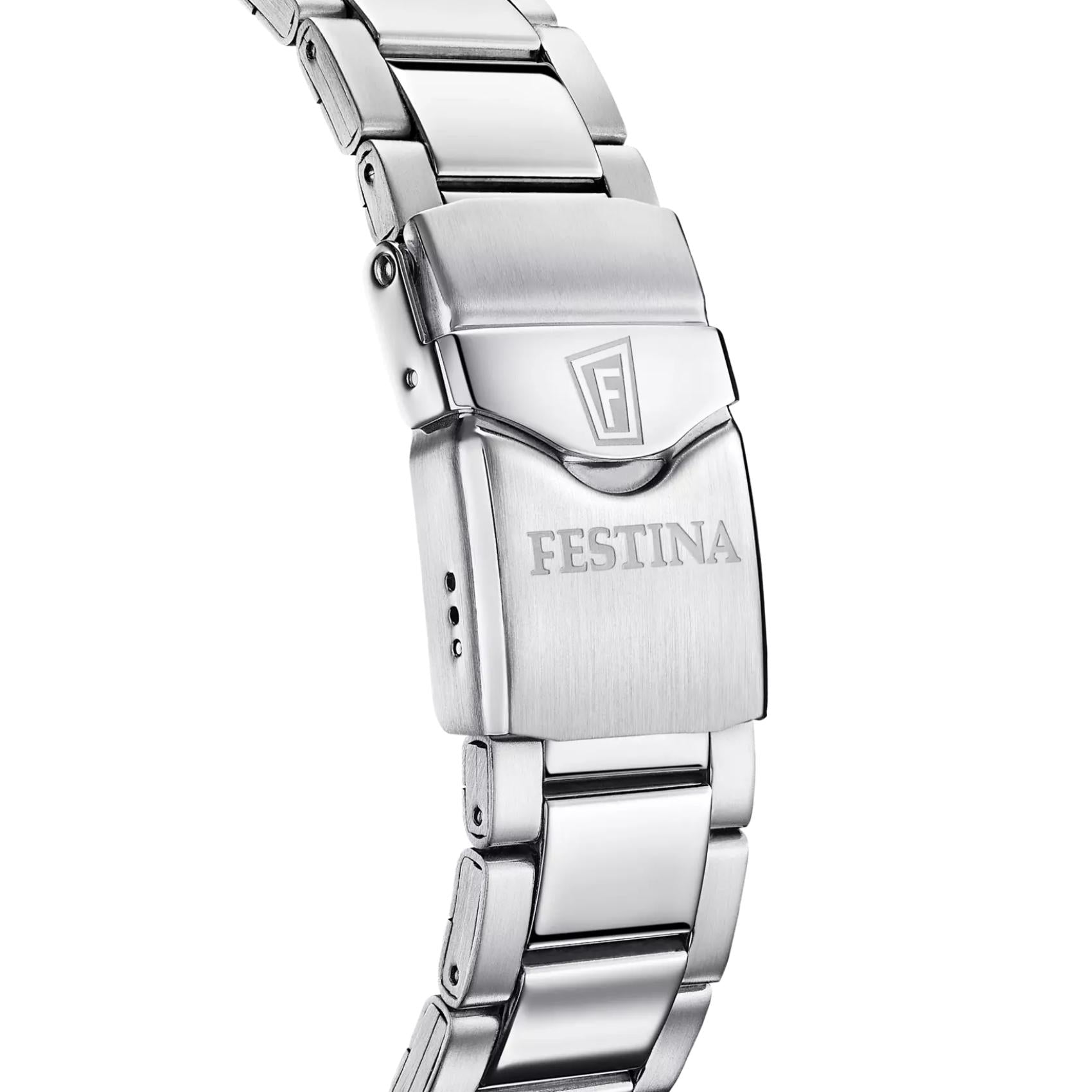 Ασημί ατσάλινο μπρασελέ ρολογιού Festina F20663/2