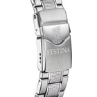 Καταδυτικό Ρολόι The Originals Festina F20669/2 Με Ασημί Μπρασελέ & Πράσινο Καντράν