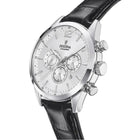 Ρολόι Festina Timeless Chronograph F20542/1 με Μαύρο Λουράκι & Λευκό Καντράν