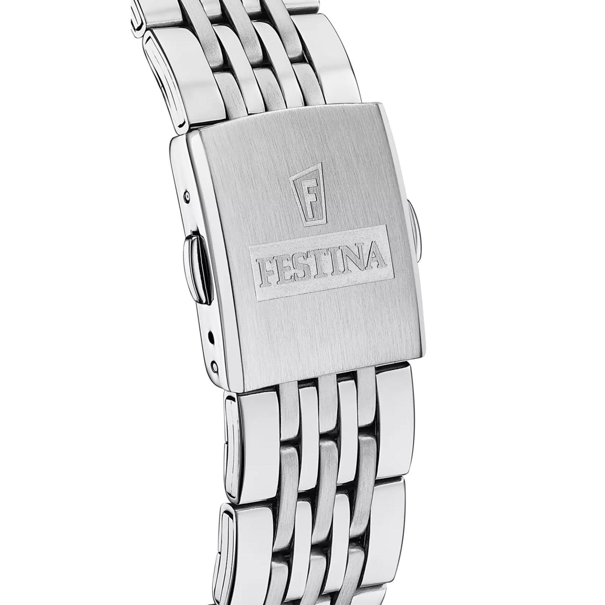 Ασημί ατσάλινο μπρασελέ ρολογιού Festina Timeless F20285/3