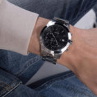 Ρολόι Guess Atlas W0668G3 με Ασημί Μπρασελέ