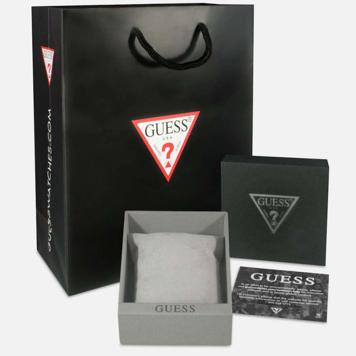 Συσκευασία δώρου για ανδρικό ρολόι Guess Atlas W0668G3.