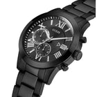 Ρολόι Guess Atlas W0668G5 με Μαύρο Μπρασελέ