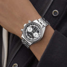 Ρολόι Guess Dawson GW0971G1 Χρονογράφος με Ασημί Μπρασελέ