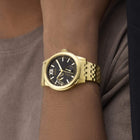 Ρολόι Guess Emerson GW0976G2 με Χρυσό Μπρασελέ