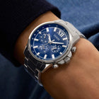 Ρολόι Guess Walker GW0900G4 με Ασημί Μπρασελέ