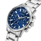 Ρολόι Guess Walker GW0900G4 με Ασημί Μπρασελέ