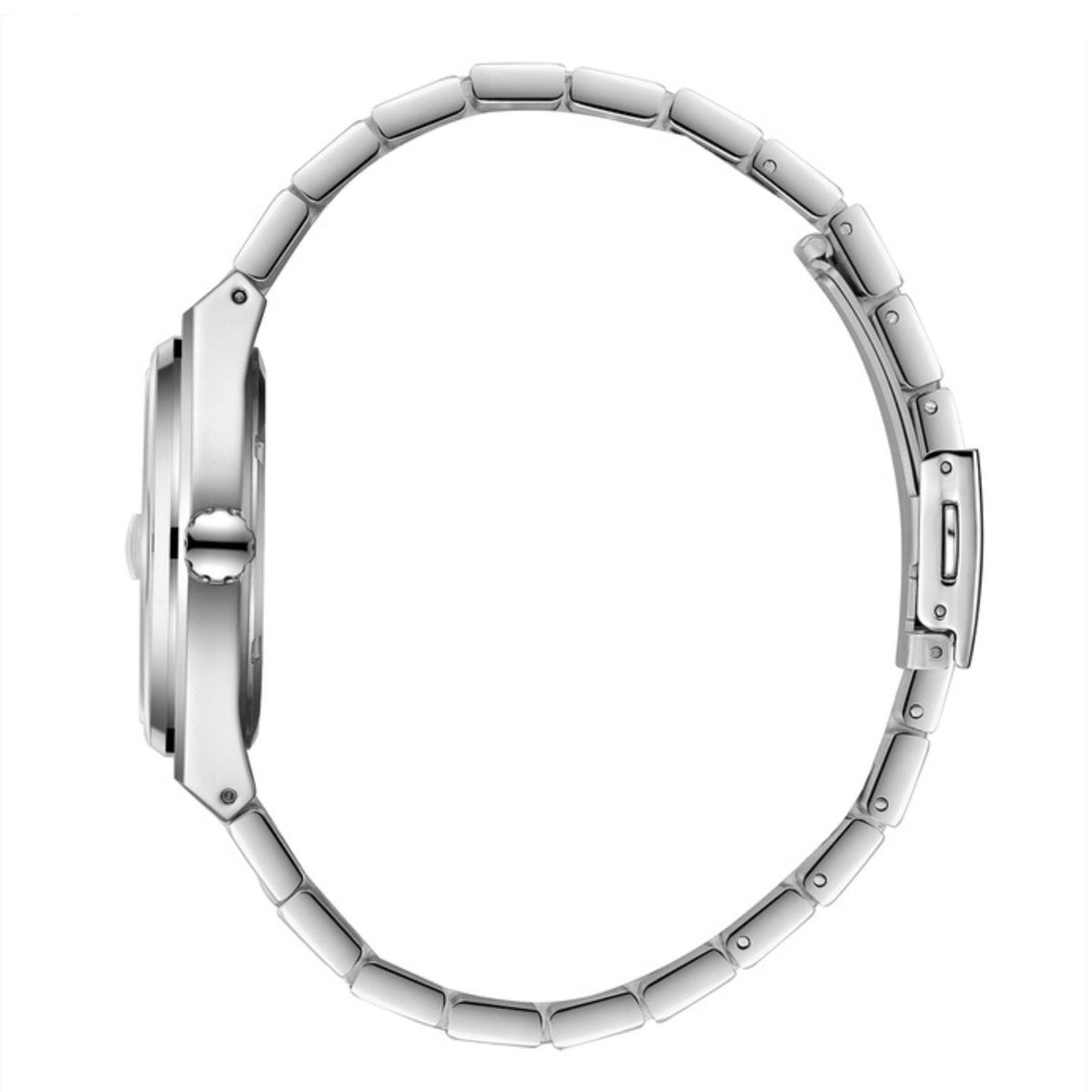 Ασημί μεταλλικό μπρασελέ ρολογιού Lee Cooper Gents LC08397.350