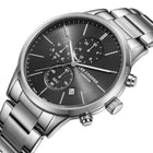 Ρολόι Lee Cooper Gents Multi LC08042.350 με Ασημί Μπρασελέ