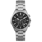 Ρολόι Lee Cooper Gents Multi LC08273.350 Με Ασημί Μπρασελέ & Μαύρο Καντράν