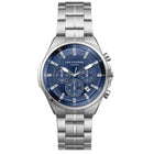 Ρολόι Lee Cooper Gents Multi LC08273.390 Με Ασημί Μπρασελέ & Μπλε Καντράν
