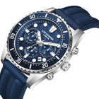 Ρολόι Lee Cooper Gents Multi LC08335.399 με Μπλε Λουράκι Σιλικόνης