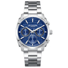 Ρολόι Lee Cooper Gents Multi LC08348.390 Με Ασημί Μπρασελέ & Μπλε Καντράν