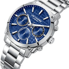 Ρολόι Lee Cooper Gents Multi LC08348.390 Με Ασημί Μπρασελέ & Μπλε Καντράν