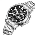 Ρολόι Lee Cooper Gents Multi LC08396.350 με Ασημί Μπρασελέ