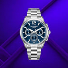 Ρολόι Lee Cooper Gents Multi LC08396.390 με Ασημί μπρασελέ