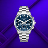 Ανδρικό ρολόι Lee Cooper Gents Multi LC08396.390 με ένδειξη ημέρας, ημερομηνίας και διπλής ώρας.