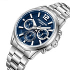 Ρολόι Lee Cooper Gents Multi LC08396.390 με Ασημί μπρασελέ