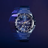 Maserati Blue Edition R8873652008 χρονογράφος 43mm με μπλε μπρασελέ και μπλε καντράν