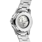 Φωτογραφία του Maserati Competizione R8823100004 που αποκαλύπτει τον αυτόματο μηχανισμό του ρολογιού.