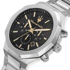 Ρολόι Maserati Stile R8873642010 Χρονογράφος Με Ασημί Μπρασελέ