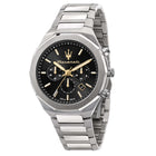 Ρολόι Maserati Stile R8873642010 Χρονογράφος Με Ασημί Μπρασελέ