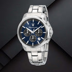 Ρολόι Maserati Successo R8873621051 με Ασημί Μπρασελέ