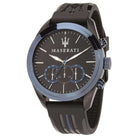 Ρολόι Maserati Traguardo R8871612006 Με Μαύρο Λουράκι Καουτσούκ