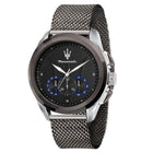 Ρολόι Maserati Traguardo R8873612006 Χρονογράφος Με Ασημί Μπρασελέ
