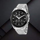 Ρολόι Maserati Traguardo R8873612066 με Ασημί Μπρασελέ