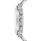 Ανδρικό Ρολόι Michael Kors Billie MK9272SET Χρονογράφος με Ασημί Μπρασελέ & Μαύρο Καντράν