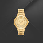 Ανδρικό Ρολόι Michael Kors Billie MK9273 με Χρυσό Μπρασελέ & Χρυσό Καντράν